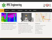 Tablet Screenshot of my-ipec.com.my